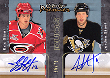 2007-2008 OPC Premier DUOS PP2-EJ Eric Staal :: Jordan Staal