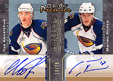 2007-2008 OPC Premier DUOS PP2-HK Ilya Kovalchuk :: Marian Hossa