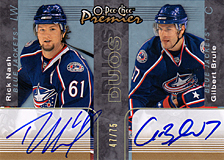 2007-2008 OPC Premier DUOS PP2-RG Gilbert Brule :: Rick Nash