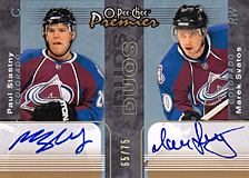 2007-2008 OPC Premier DUOS PP2-SS Marek Svatos :: Paul Stastny