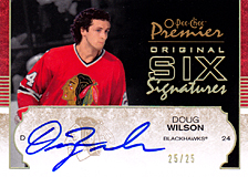 2007-2008 OPC Premier Original 6 Signatures O6-DW Doug Wilson