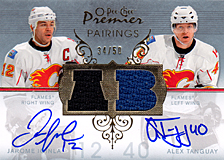 2007-2008 OPC Premier Pairings PC-IT Alex Tanguay :: Jarome Iginla