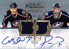 2007-2008 OPC Premier Pairings PC-LB Gilbert Brule :: Pascal Leclaire