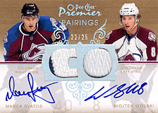 2007-2008 OPC Premier Pairings PC-SW Marek Svatos :: Wojtek Wolski