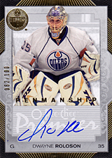 2007-2008 OPC Premier Penmanship PP-DR Dwayne Roloson