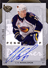 2007-2008 OPC Premier Penmanship PP-IK Ilya Kovalchuk