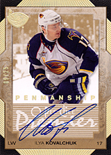 2007-2008 OPC Premier Penmanship PP-IK Ilya Kovalchuk