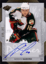 2007-2008 OPC Premier Penmanship PP-MG Marian Gaborik