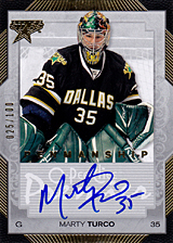 2007-2008 OPC Premier Penmanship PP-MT Marty Turco