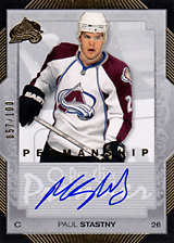 2007-2008 OPC Premier Penmanship PP-PS Paul Stastny