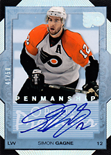 2007-2008 OPC Premier Penmanship PP-SG Simon Gagne
