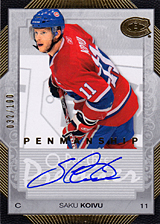 2007-2008 OPC Premier Penmanship PP-SK Saku Koivu
