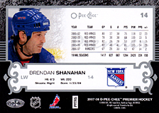 2007-2008 OPC Premier Regular Card 14 Brendan Shanahan
