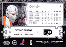 2007-2008 OPC Premier Regular Card 1 Bernie Parent