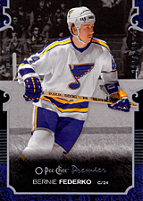 2007-2008 OPC Premier Regular Card 24 Bernie Federko