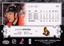 2007-2008 OPC Premier Regular Card 48 Jason Spezza