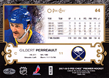 2007-2008 OPC Premier Regular Card 64 Gilbert Perreault