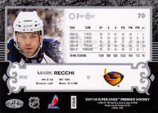 2007-2008 OPC Premier Regular Card 70 Mark Recchi
