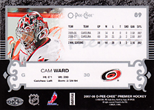 2007-2008 OPC Premier Regular Card 89 Cam Ward