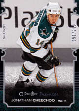 2007-2008 OPC Premier Regular Card 94 Jonathan Cheechoo