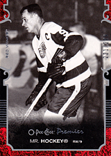 2007-2008 OPC Premier Regular Card 9 Gordie Howe