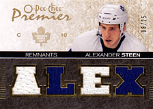 2007-2008 OPC Premier Remnants & Auto PR-AS Alexander Steen