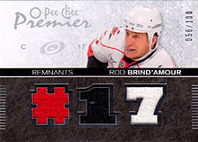 2007-2008 OPC Premier Remnants & Auto PR-BR Rod Brind`Amour
