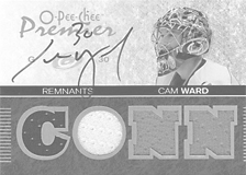 2007-2008 OPC Premier Remnants & Auto PR-CW Cam Ward