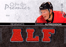 2007-2008 OPC Premier Remnants & Auto PR-DA Daniel Alfredsson