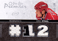 2007-2008 OPC Premier Remnants & Auto PR-ES Eric Staal
