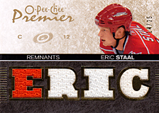 2007-2008 OPC Premier Remnants & Auto PR-ES Eric Staal