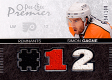 2007-2008 OPC Premier Remnants & Auto PR-GA Simon Gagne