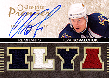 2007-2008 OPC Premier Remnants & Auto PR-IK Ilya Kovalchuk