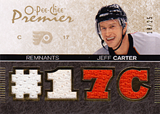 2007-2008 OPC Premier Remnants & Auto PR-JC Jeff Carter