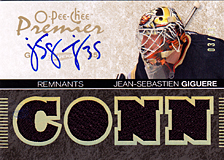 2007-2008 OPC Premier Remnants & Auto PR-JG Jean-Sebastien Giguere