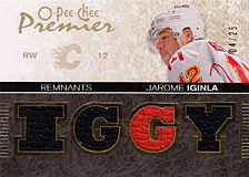 2007-2008 OPC Premier Remnants & Auto PR-JI Jarome Iginla