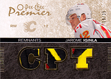 2007-2008 OPC Premier Remnants & Auto PR-JI Jarome Iginla