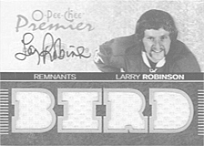 2007-2008 OPC Premier Remnants & Auto PR-LR Larry Robinson