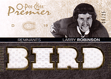 2007-2008 OPC Premier Remnants & Auto PR-LR Larry Robinson