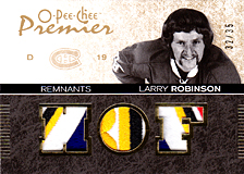 2007-2008 OPC Premier Remnants & Auto PR-LR Larry Robinson