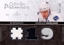 2007-2008 OPC Premier Remnants & Auto PR-MN Markus Naslund