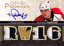 2007-2008 OPC Premier Remnants & Auto PR-NH Nathan Horton