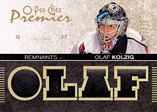 2007-2008 OPC Premier Remnants & Auto PR-OK Olaf Kolzig