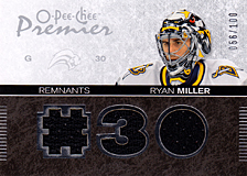 2007-2008 OPC Premier Remnants & Auto PR-RM Ryan Miller