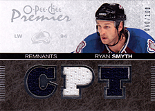 2007-2008 OPC Premier Remnants & Auto PR-RS Ryan Smyth