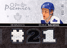 2007-2008 OPC Premier Remnants & Auto PR-SA Borje Salming