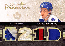 2007-2008 OPC Premier Remnants & Auto PR-SA Borje Salming