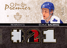 2007-2008 OPC Premier Remnants & Auto PR-SA Borje Salming