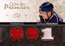 2007-2008 OPC Premier Remnants & Auto PR-SF Sergei Fedorov