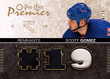 2007-2008 OPC Premier Remnants & Auto PR-SG Scott Gomez